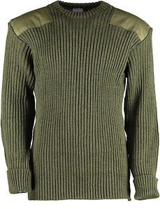 British Army Wool Jumper - Forest Army Surplus - Military & Outdoors ...